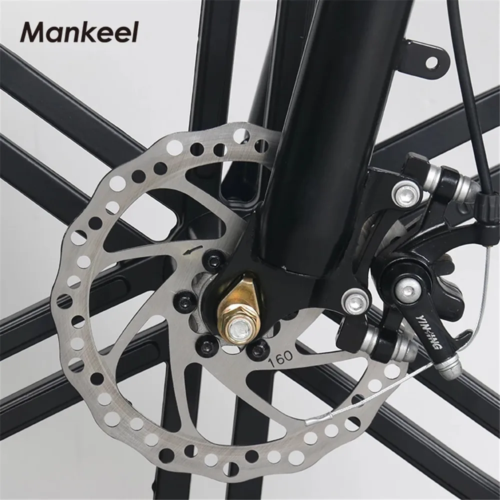 Электрический велосипед с толстыми шинами 500 Вт 20 дюймов 7 скоростей диапазон 80