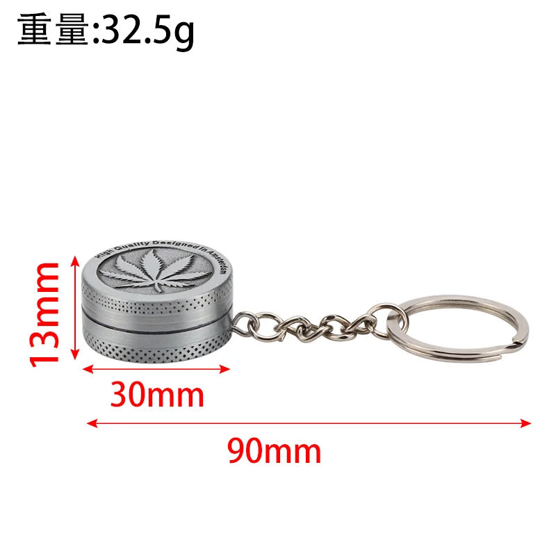 4-слойная измельчитель для табака Классическая Металлическая травяной специй