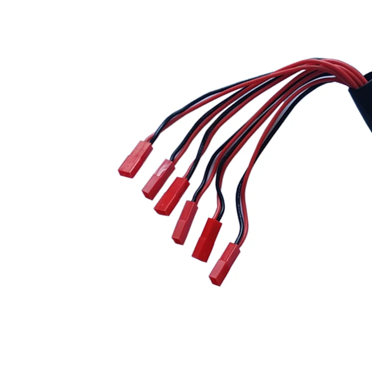 1pcs 4.0mm banana connector plug 4mm to 6 JST female head connecting line cable 30CM For Imax B6 B6AC Charger | Электроника