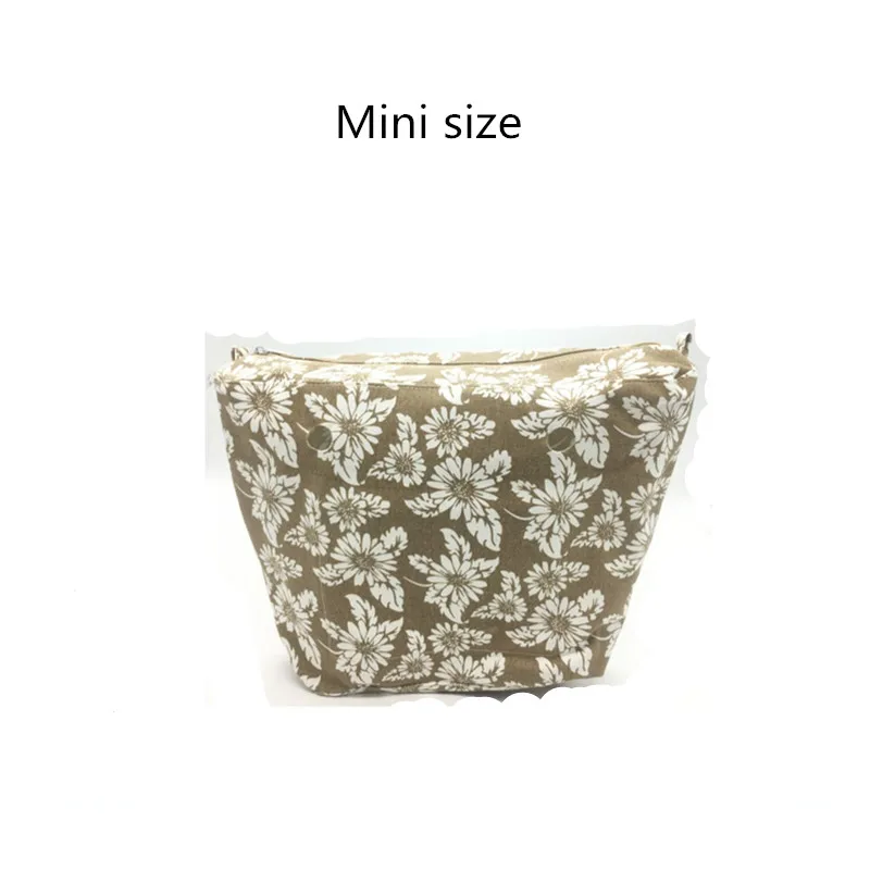 mini size Мини Размер obag внутренняя сумка Холст модный стиль - Цвет: mini size