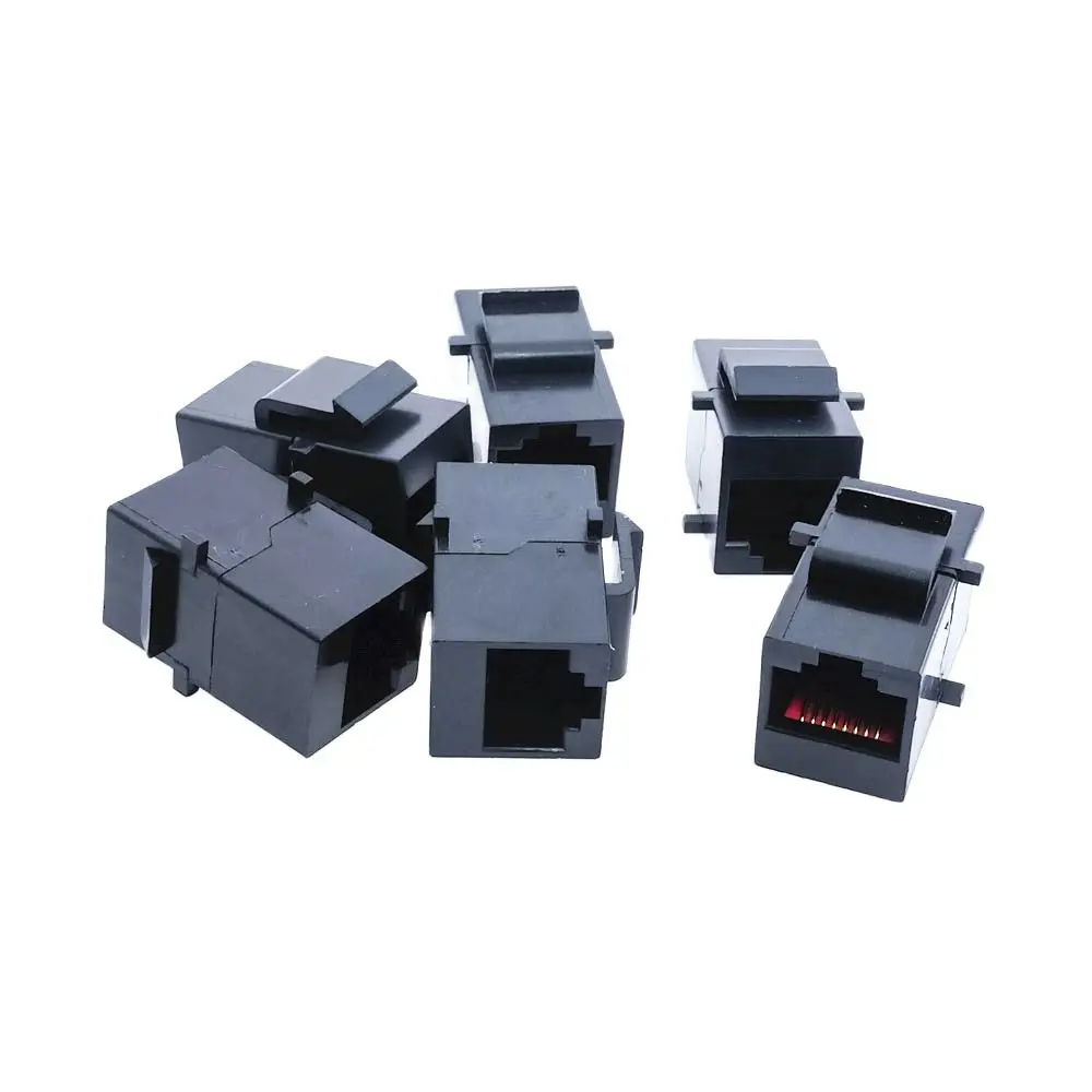 Разъем RJ45 Cat5 Cat5e 2 шт. сетевой кабель пустая панель удлинитель Соединительный