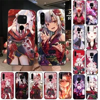 fhnblj nakiri ayame hololive anime phone case for huawei nova3i 3e mate9 10 20lite 20pro 40 30pro funda case
