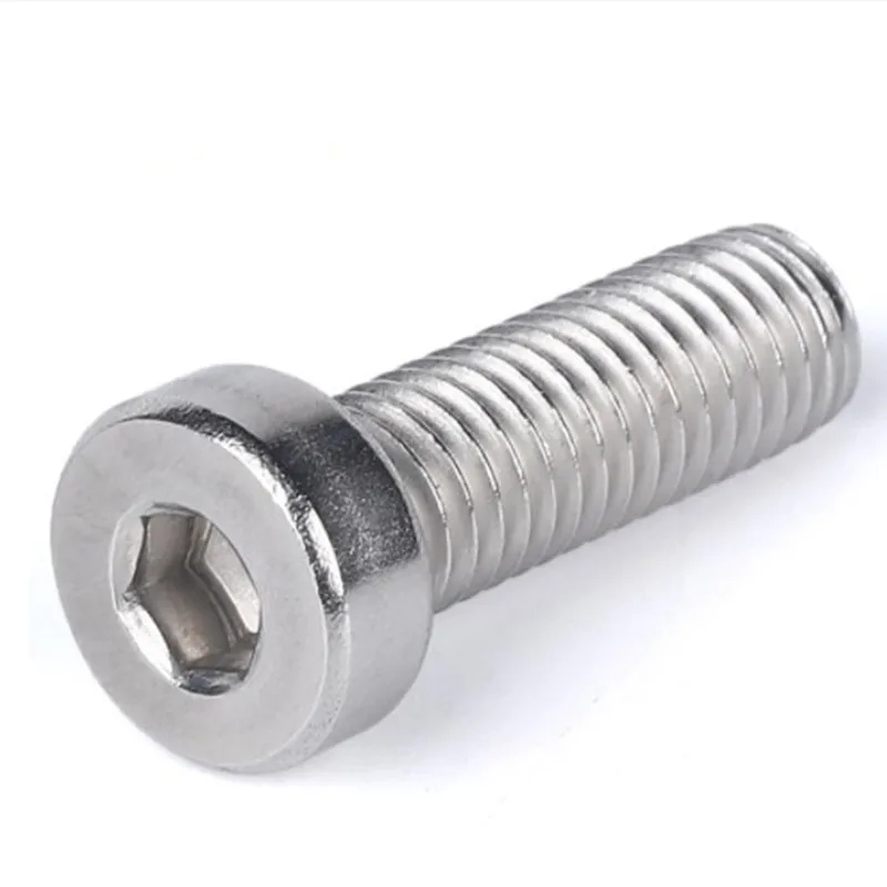 5 50 шт. Шестигранная головка из нержавеющей стали М3 М4 М5 М6 М8 304 дюйма Din7984|Винты| |