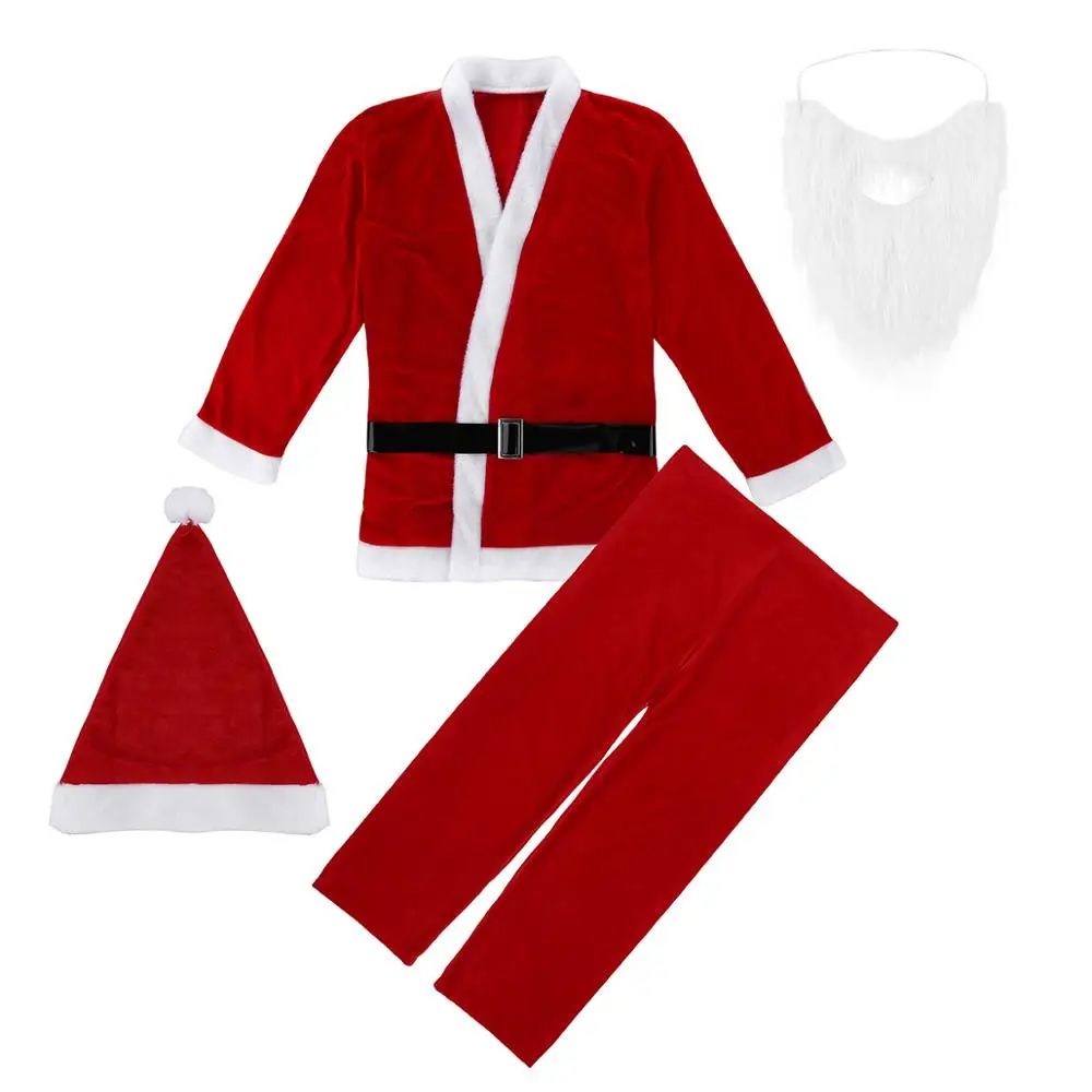 Униформа для косплея деда мороза красного цвета| |
