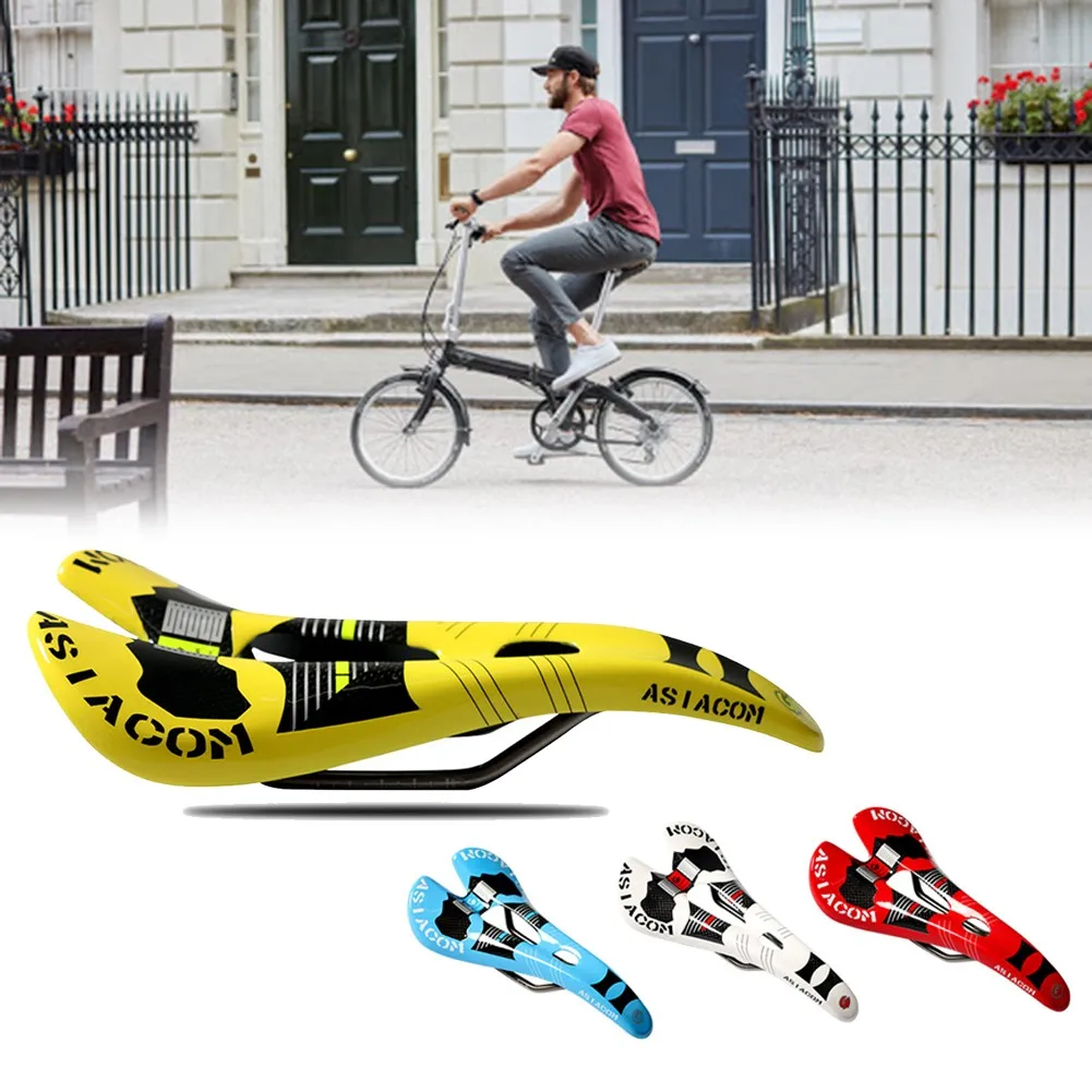 

Bicycle Saddle Seat Full Carbon Fiber MTB Mountain Road Bicycle Bike Saddle Seat Comfort Racing Seat 270x130x49mm Cycling Parts