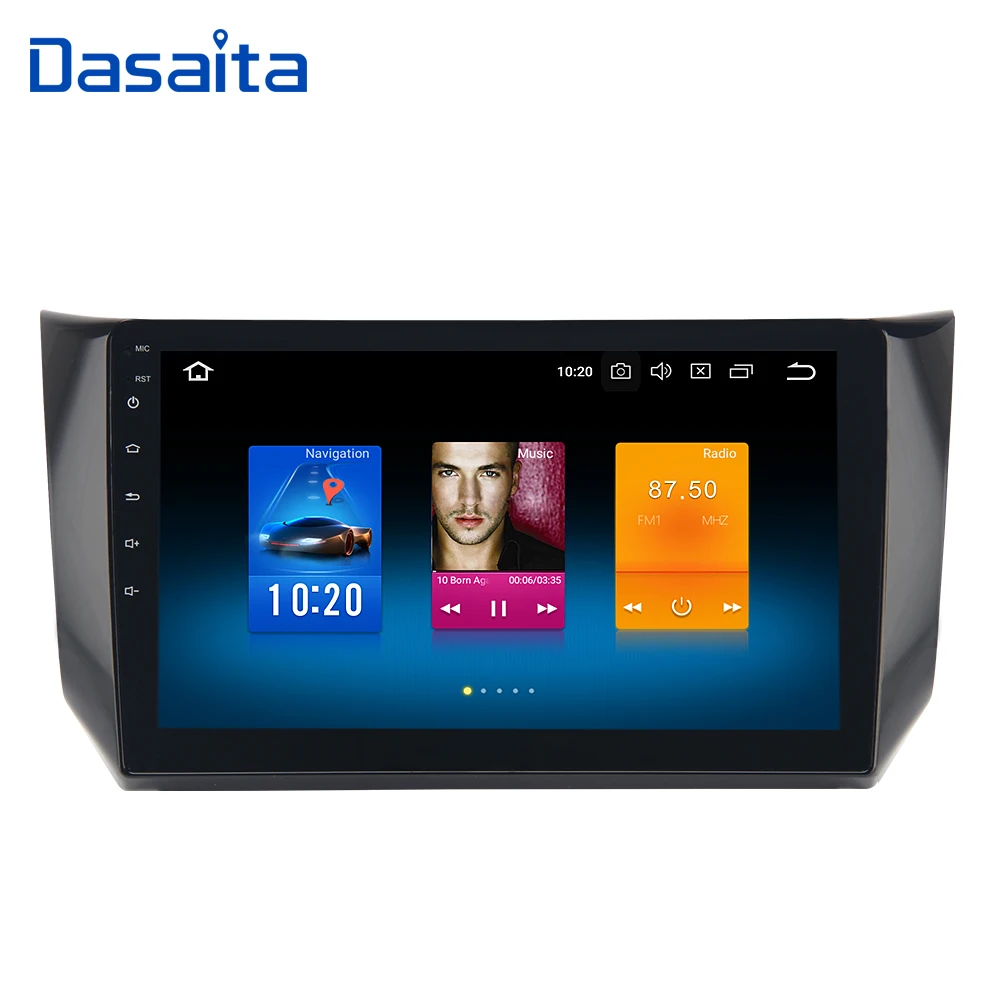 Dasaita 10 2 &quotAndroid Автомобильный GPS радио плеер для Nissan Sylphy B17 Sentra с восьмиядерным 4 Гб