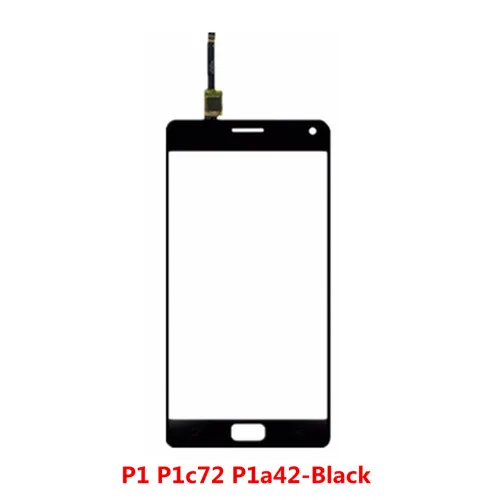 P1 P1c72 P1a42 Black Для lenovo vibe p2 P2a42 P2c72 переднее Сенсорное Стекло Замена объектива Черное золото vibe P1 P1c72 P1a42 P1c58 дигитайзер - Цвет: P1 P1c72 P1a42 Black