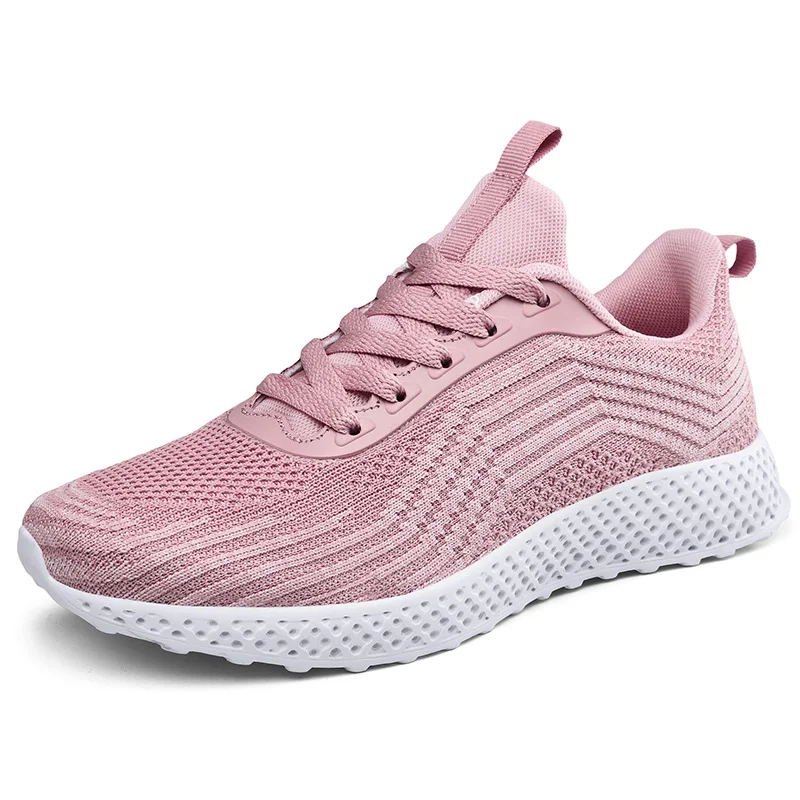 Basket Femme; модная обувь для тенниса для женщин; фитнес-светильник; амортизирующие кроссовки; спортивная обувь для бега; женская спортивная обувь; tenis feminino - Color: Pink