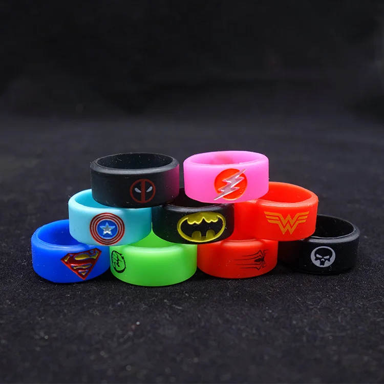 1pcs vape band silicone rubber vape ring decorative band for mechanical mod 18650 22mm rda rta DIY atomizer