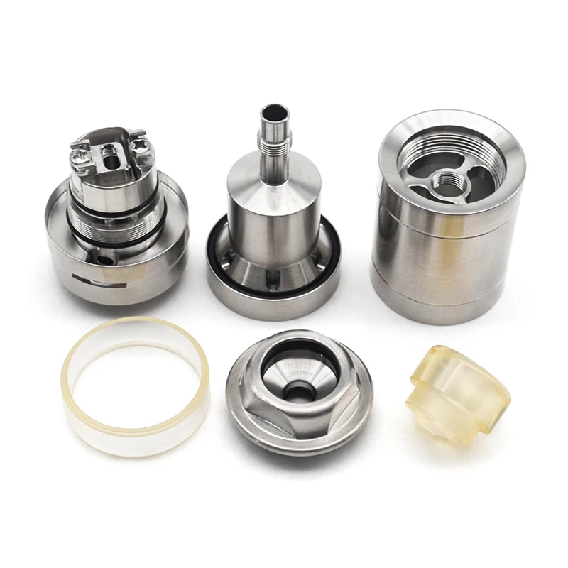

ULTON KF 5 style 25mm RTA tank top fill tank single coil atomizer for 510 thread vape mods e-cigarette