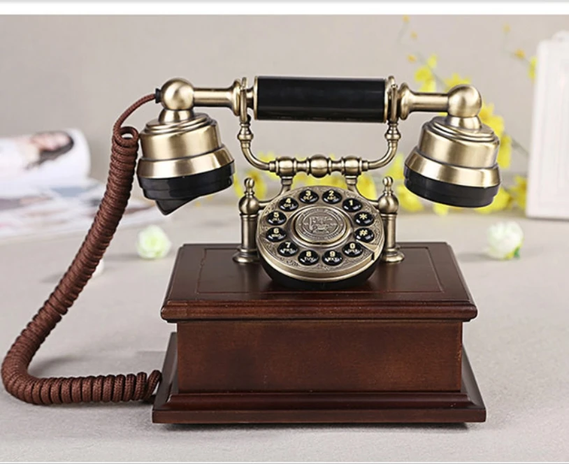 Модный старинный домашний декор антикварный телефон 1927 |