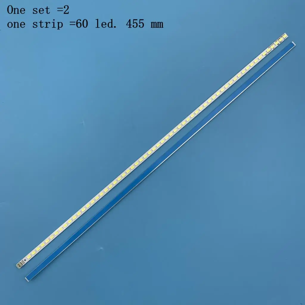 

2pcs x 40 inch LED Backlight Strip for 40'' TV L40F3200B LJ64-03029A LTA400HM13 40INCH-L1S-60 G1GE-400SM0-R6 60-LEDs 455mm