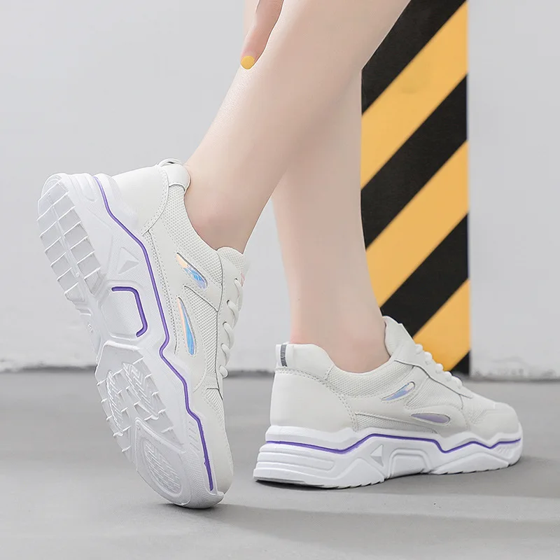 

Dad Shoes Women's 2020 Autumn New Style Mesh Athletic Shoes Breathable Versatile Small White Shoes WOMEN'S Shoes Trend Single