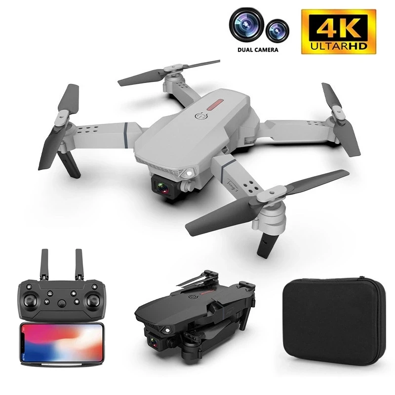 

Квадрокоптер складной 4K 2021 P HD с камерой, Wi-Fi, Fpv
