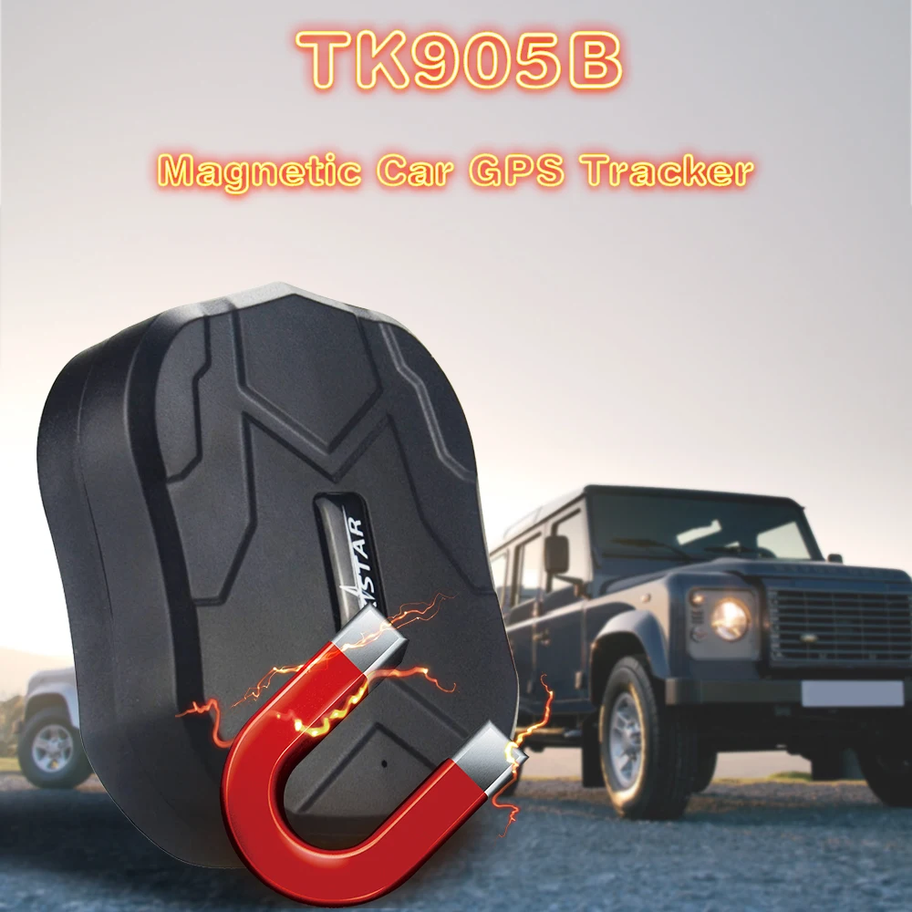 Высокая точность TK905B смарт автомобиль gps трекер 10000 мАч батарея долгое время