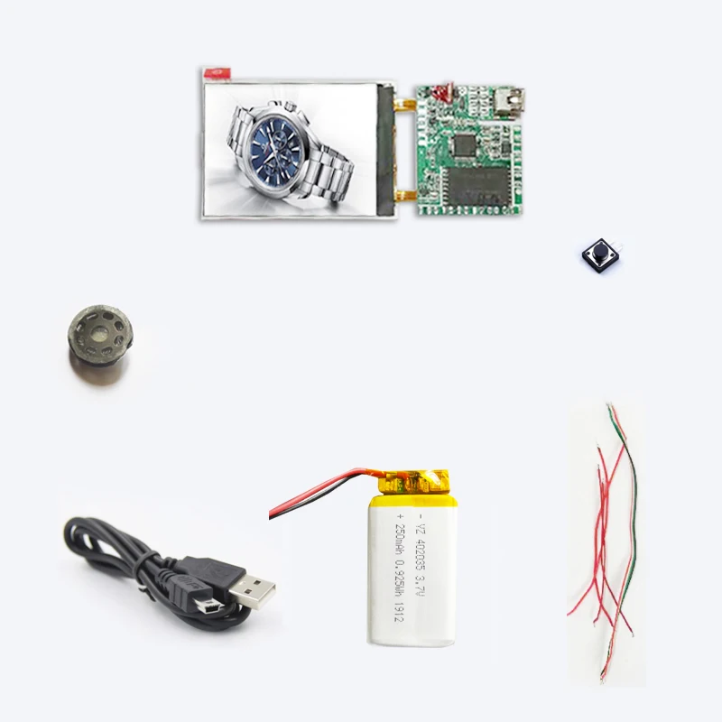 2 4 дюймовый ЖК-дисплей поздравительная свадебная открытка видео-модуль для