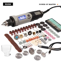 hilda variable speed rotary tool electric tools 400w mini drill 6 position for dremel rotary tools mini grinding machine
