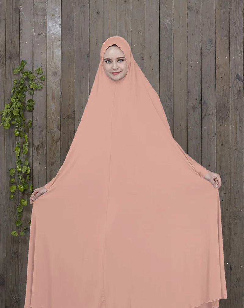 Мусульманская молитвенная одежда рамадан хиджаб платье для женщин Thobe Eid Mubarak с