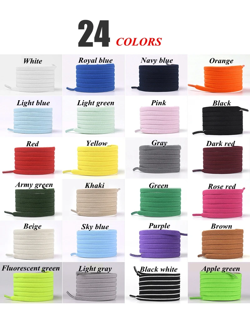 

1Pair Elastic Magnetic shoelaces Quick No Tie Shoe Laces Kids Adult Unisex Locking Shoelace Flats Sneaker Shoe Laces Strings