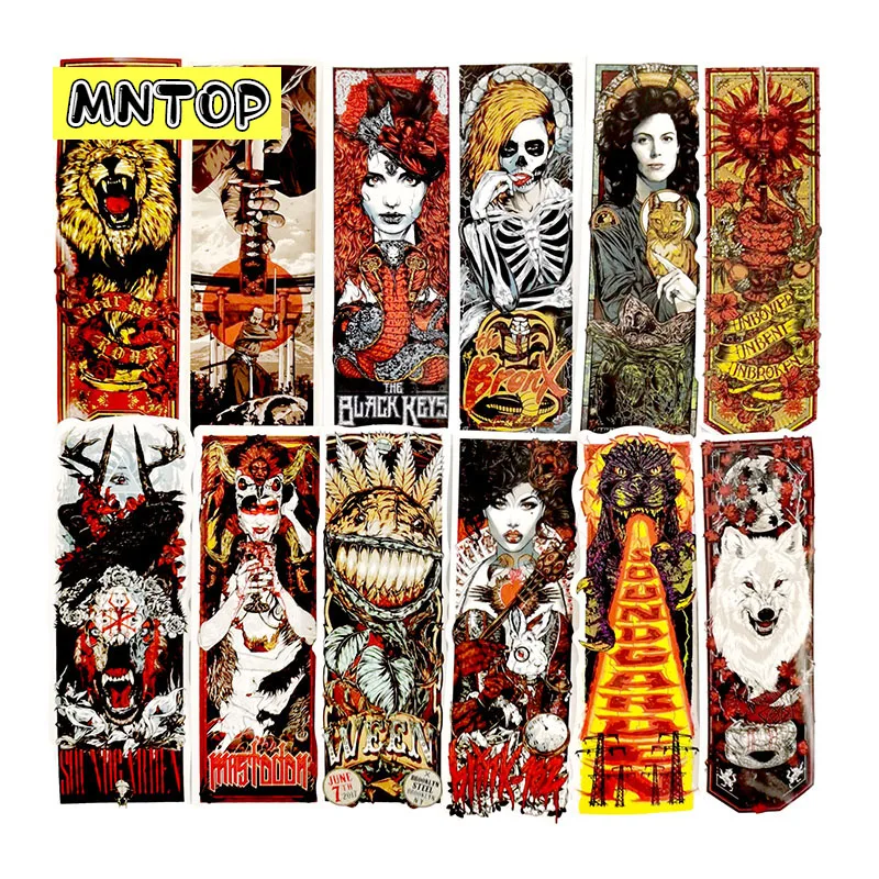10/30/50pcs/lot Cartoon Gothic Horror Girl Waterproof Stickers For Refrigerator Motorcycle Skateboards Laptop Luggage Guitar