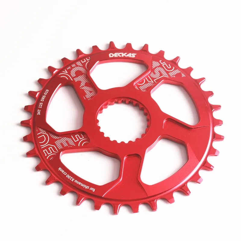 Звездочка велосипедная DECKAS 1X12s узкая широкая для горных велосипедов Shimano M6100 M7100