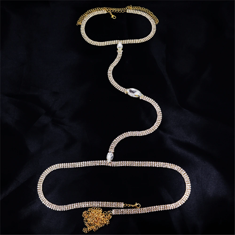 Женский бюстгальтер в стиле бохо с цепочкой на грудь | Украшения и аксессуары