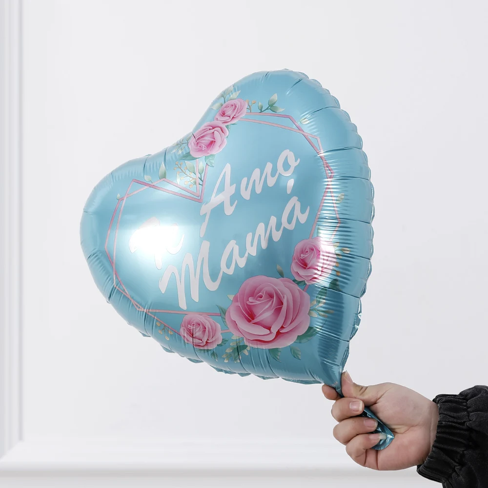 Фольгированные воздушные шары в форме сердца 18 дюймов | Дом и сад