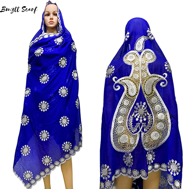

2020 New African Muslim Women Scarf, Hindu Women's Outdoor Scarf, Double Face Style, 210 * 110cm,BF-006