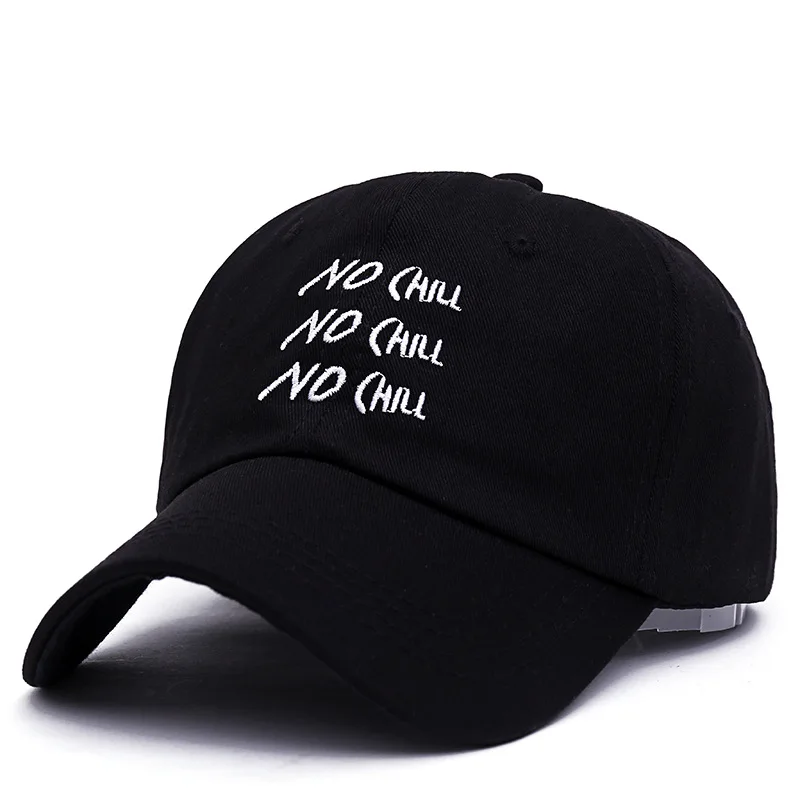 

NO CHILL BASEBALL CAP hats for women fashion flexfit snapback caps custom made