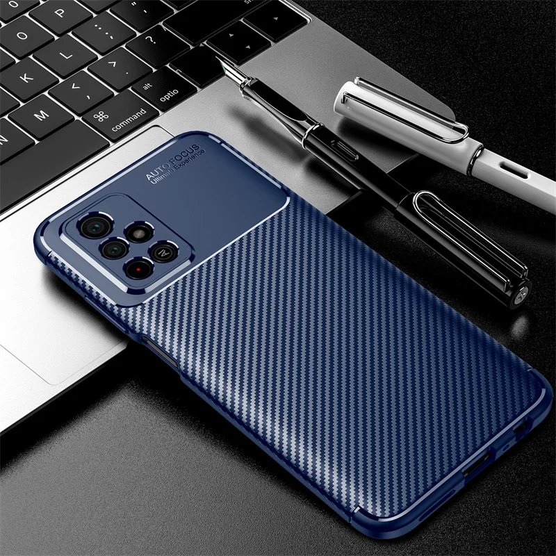 For Cover Poco M4 Pro Case For Xiaomi Poco M4 Pro 5G Cover Capas Armor Shockproof Bumper Soft TPU Cover For Poco M4 Pro Fundas