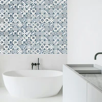 retro tile stickers bathroom kitchen home decor moroccan arab wall stickers kitchen backsplash self adhesive decor