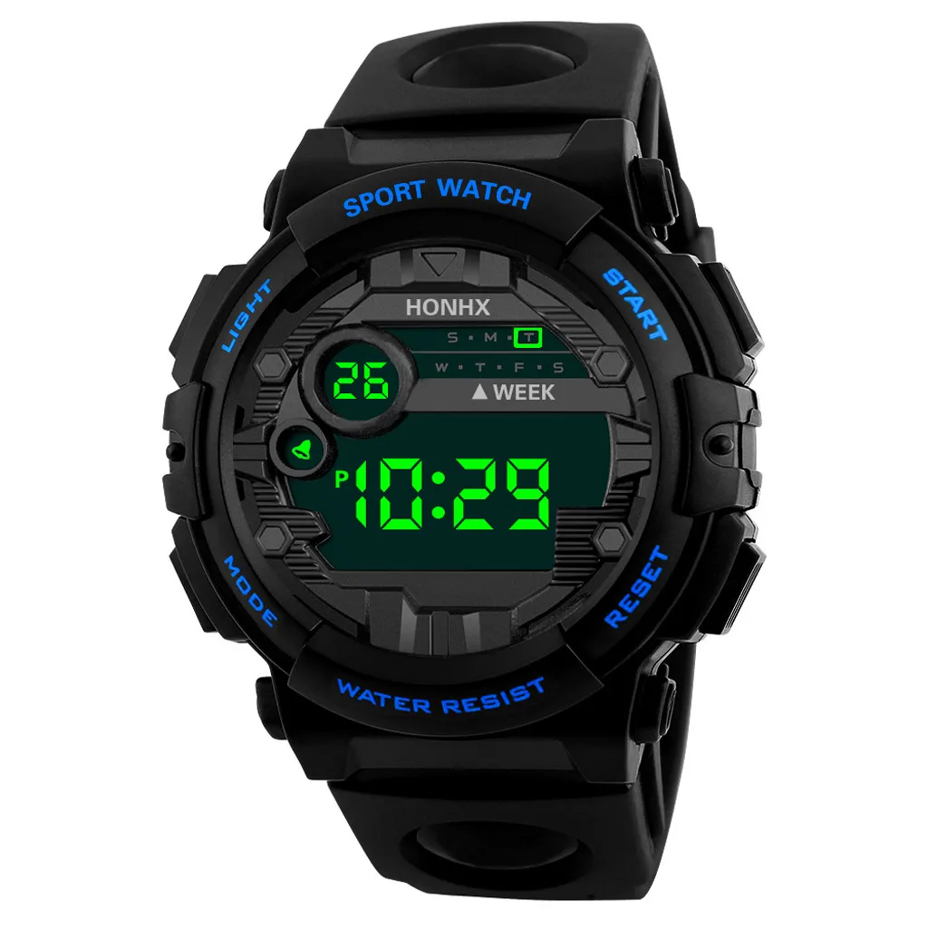 Electronic Watch Luxury Mens Digital LED Date Sport Men Outdoor Watches Silicone with calendar Reloj Montres hommes 03* | Наручные часы
