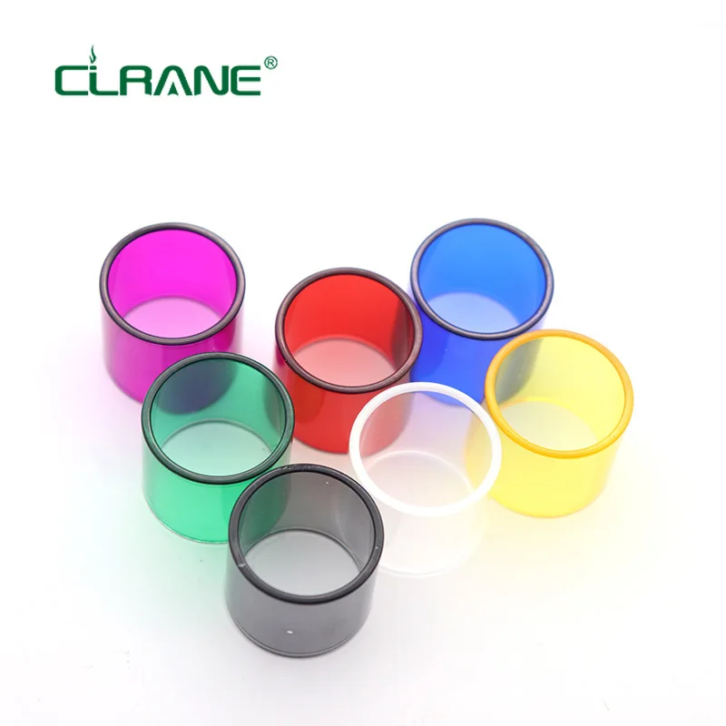 

7PCS/pack YUHETEC Replacement Glass Tube For Goblin Mini v1 v2 v3/Micro TFV4 2.5ml/Petri TANK 22/Reuleaux RX75 /melo 3 Mini