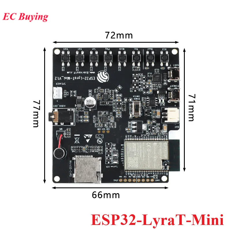 ESP32 LyraT Mini аудио макетная плата WROVER B Wi Fi модуль голосового демонстрационная