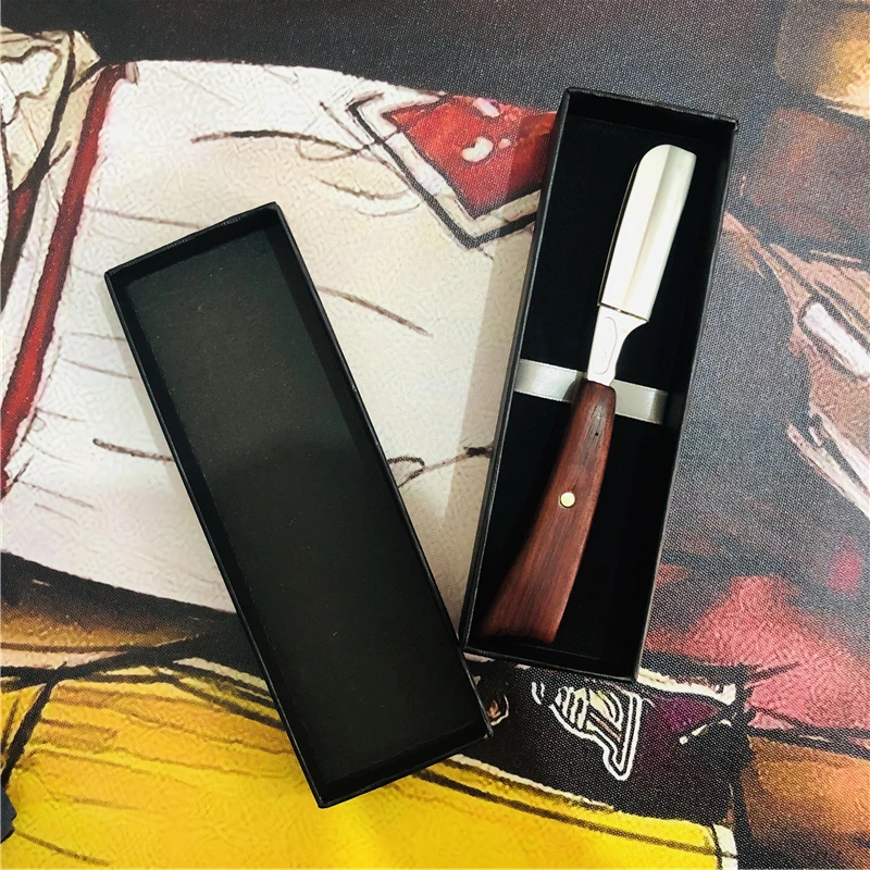 

Hairdressing Razor Shaver Stylist Vintage Scraper Hair Razor And Blades Holder Handle Razor Holder G0131