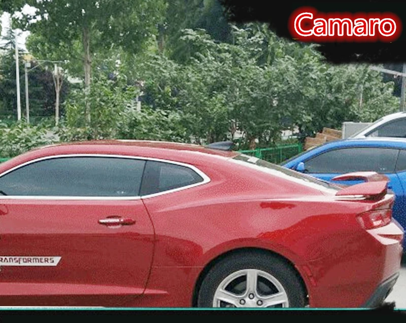 Для Chevrolet CAMARO спойлер 2009 2016 высокого качества ABS Материал заднее крыло автомобиля