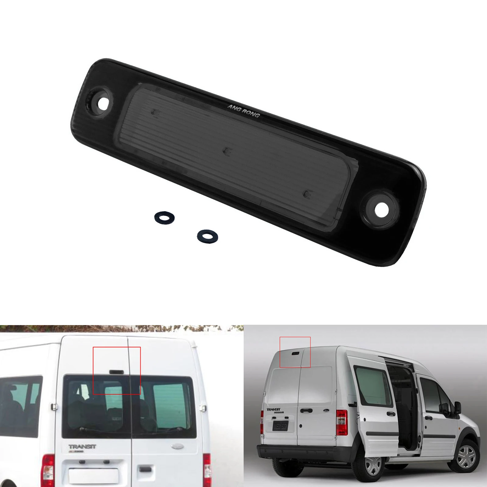 ANGRONG черные линзы в золотистой оправе с высоким уровнем тормозной светильник