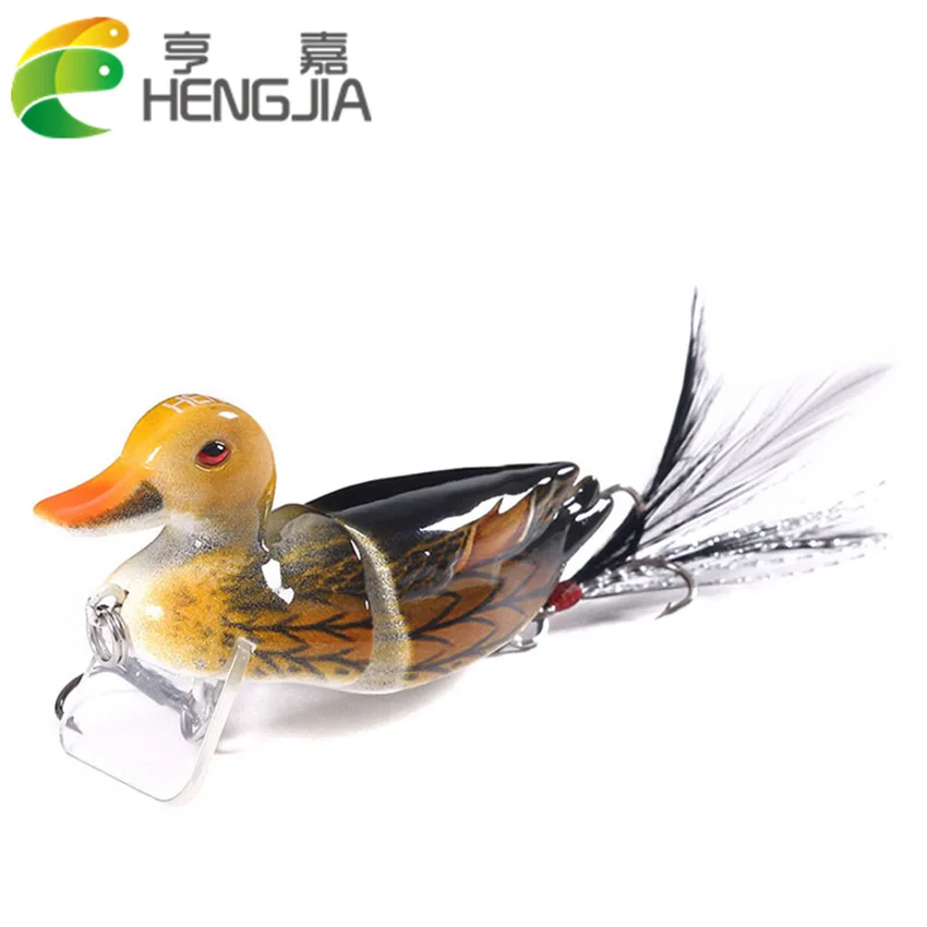 1 шт. Рыболовная Приманка утка CHATTERBAIT LEURRE 70 мм/18 г рыболовная приманка рыба ABS PESCA ISCA