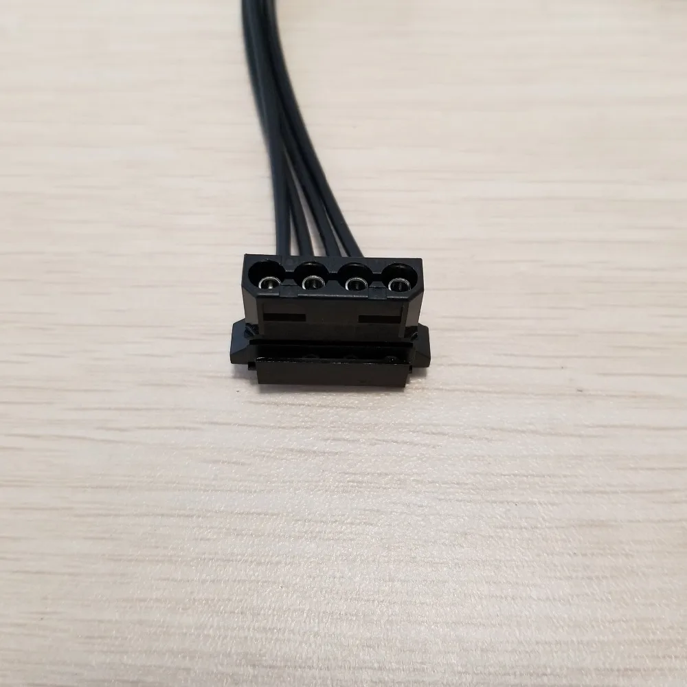 4Pin Molex к 3 x IDE кабель питания 18AWG для компьютера хост чехол материнская плата ПК