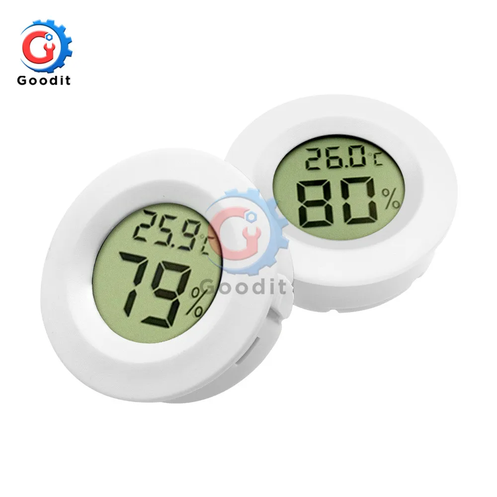 Mini Digital LCD Indoor Convenient Temperature Sensor Humidity Meter Thermometer Hygrometer Gauge indoor outdoor LCD Digital