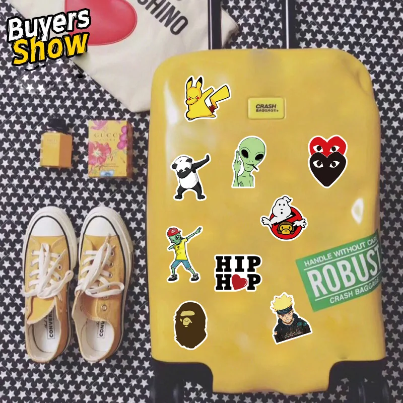 Стикеры водостойкие в стиле хип-хоп для скейтборда ноутбука 50 шт. | Игрушки и