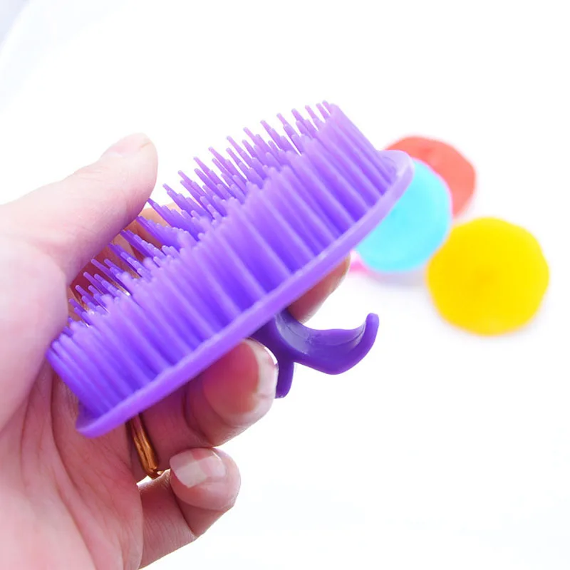 

Pet Hair Growth Shampoo Scalp Body Massager Clean Brush Comb Pets Products HEE889