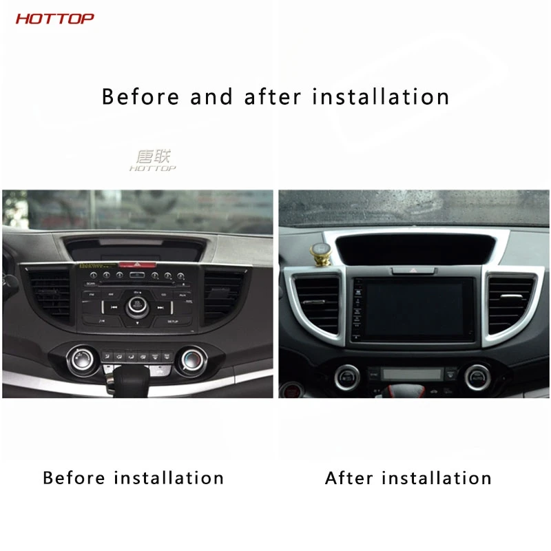 

For Honda Crv 2012-2016 Air Conditioner Air Outlet Trim Strip Central Control Air Outlet Trim Frame