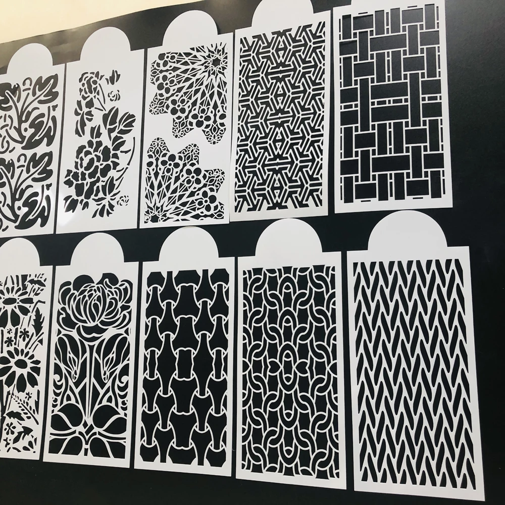 10 листов Slimline трафареты для домашних животных раскраска скрапбукинга тиснильный