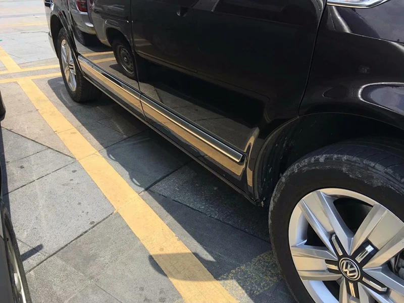 Хромированная накладка на боковую дверь автомобиля обшивка кузова аксессуары