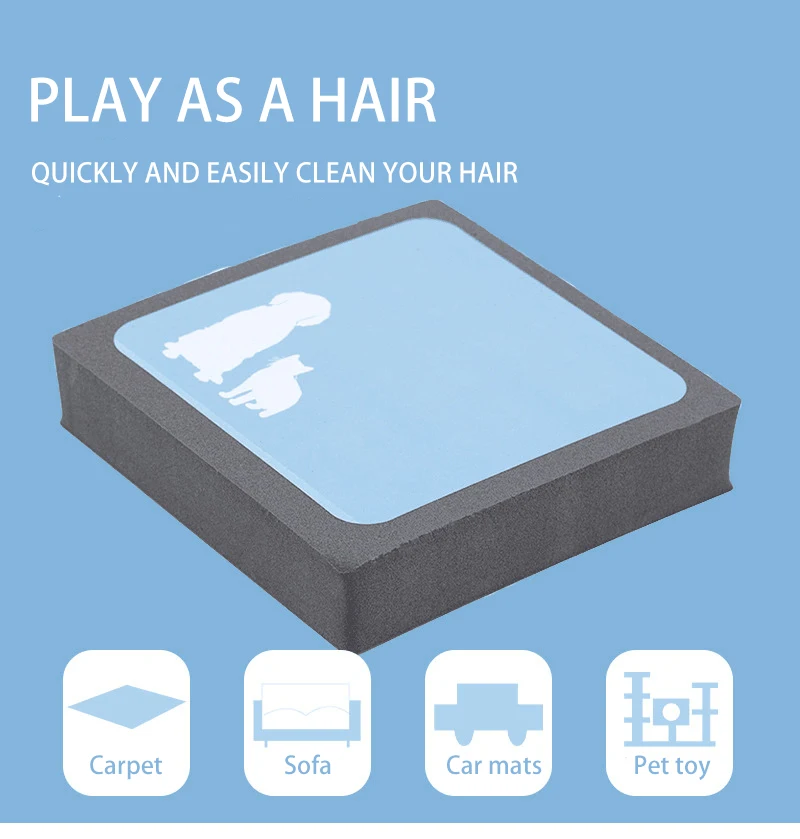 

The Sofa And Carpet Remove The Hair Clean The Floating Fur Removing The Hair Sponge For Couch Sofa Carpets CombsPet Supplies