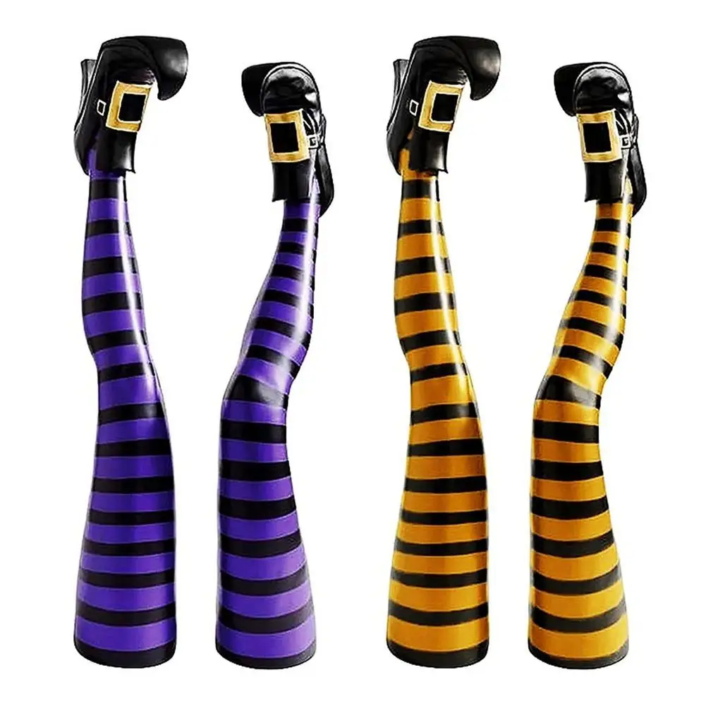 

Halloween Decorations Halloween Witch Legs Props High Quality Portable Decorative Props Home Outside Garden Decorations