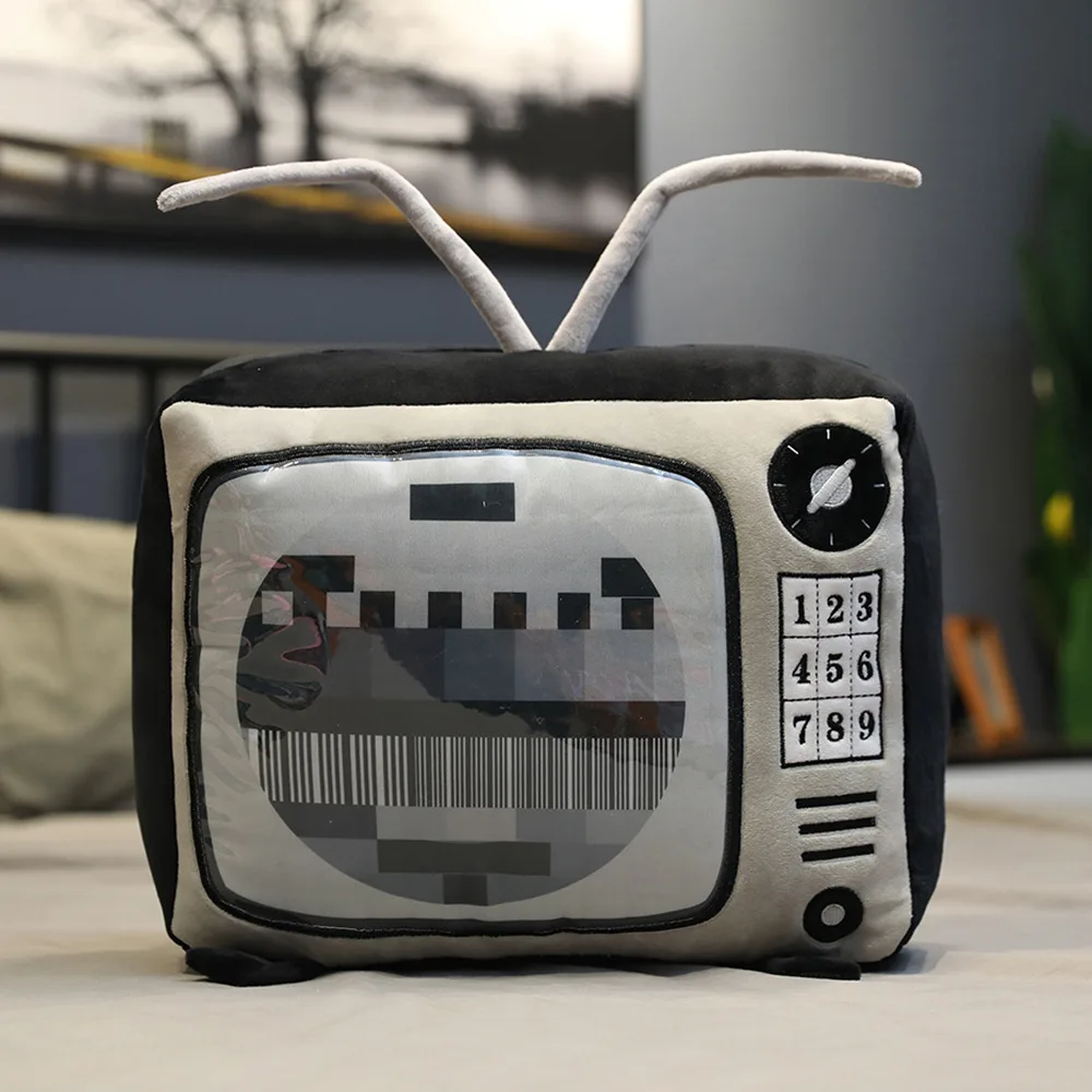 Забавная плюшевая подушка традиционная для телевизора | Игрушки и хобби