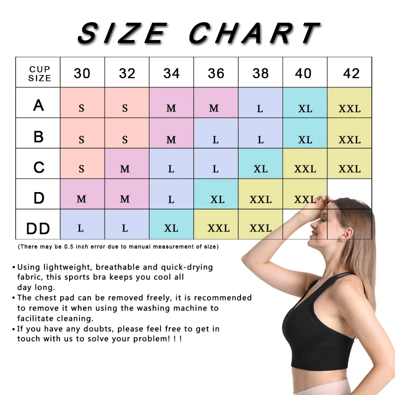 

HIVOF Beautiful back Women's Medium Support Cross Back Wirefree Removable Cups Yoga Sport Bra