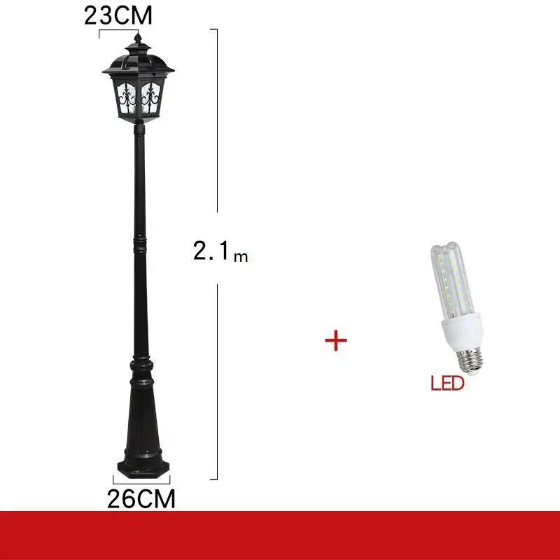 Da Esterno Tuinlamp квадратный Ogrodowe Eclairage уличный светильник внешний светодиодный